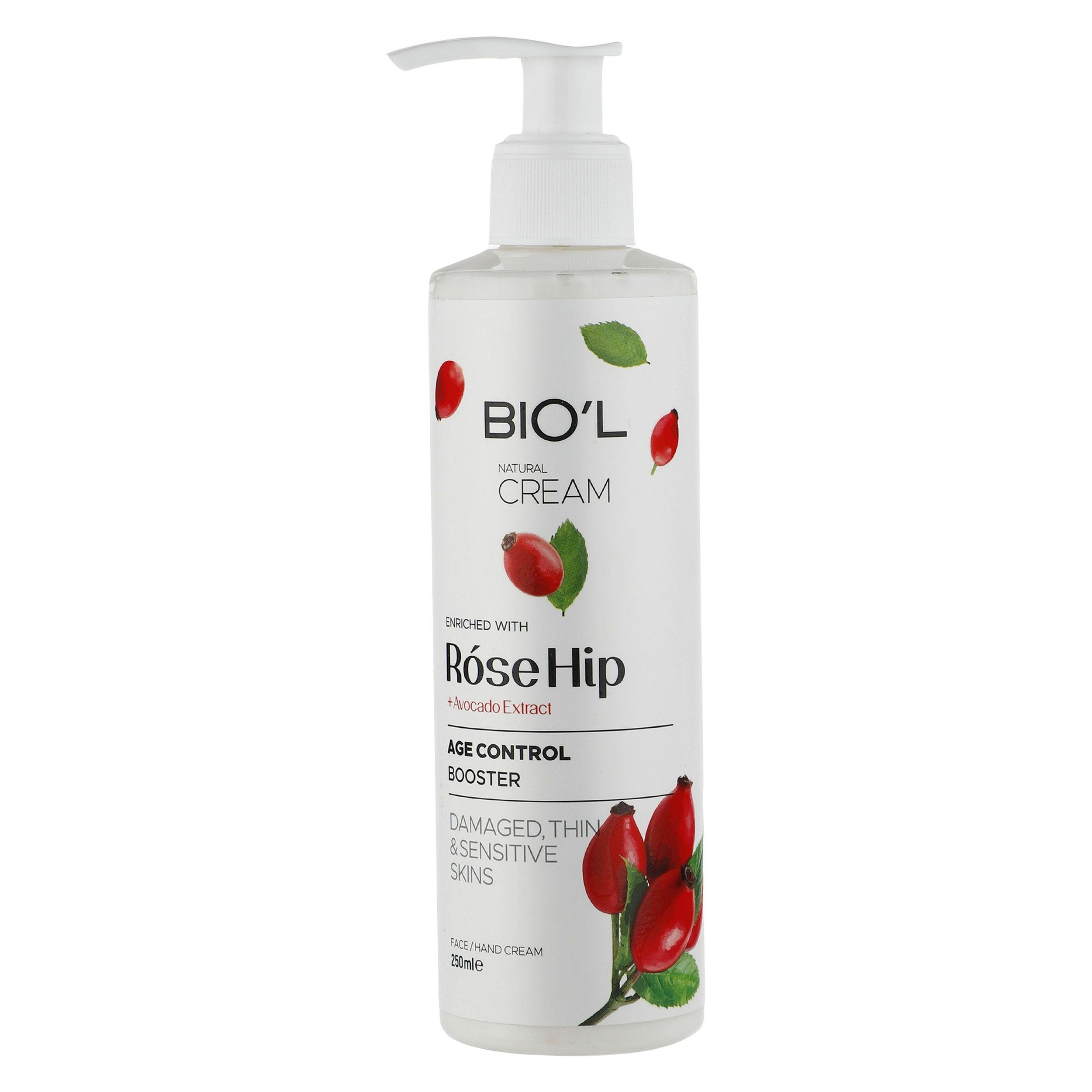 کرم مرطوب‌کننده بیول مدل rose hip booster حجم 250 میلی‌لیتر