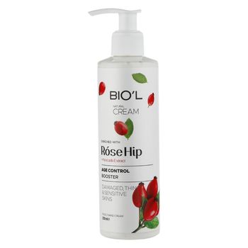 کرم مرطوب‌کننده بیول مدل rose hip booster حجم 250 میلی‌لیتر
