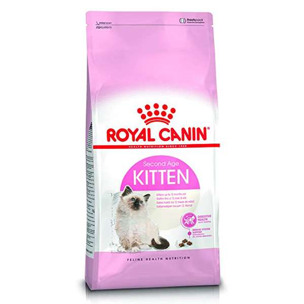 غذا خشک گربه رویال کنین مدل kitten وزن 4 کیلوگرم