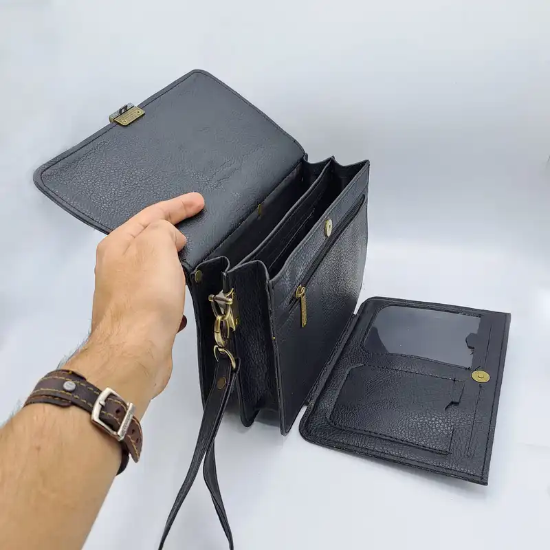 کیف مدارک مدل قفل دار