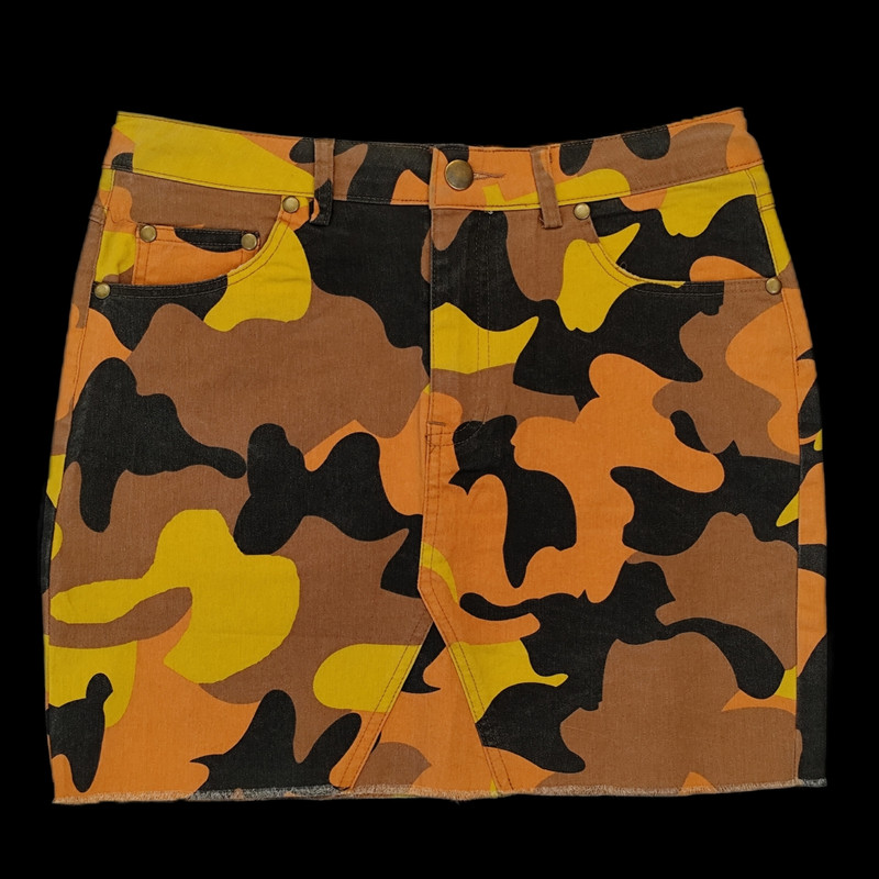 دامن زنانه مدل جین عروسکی