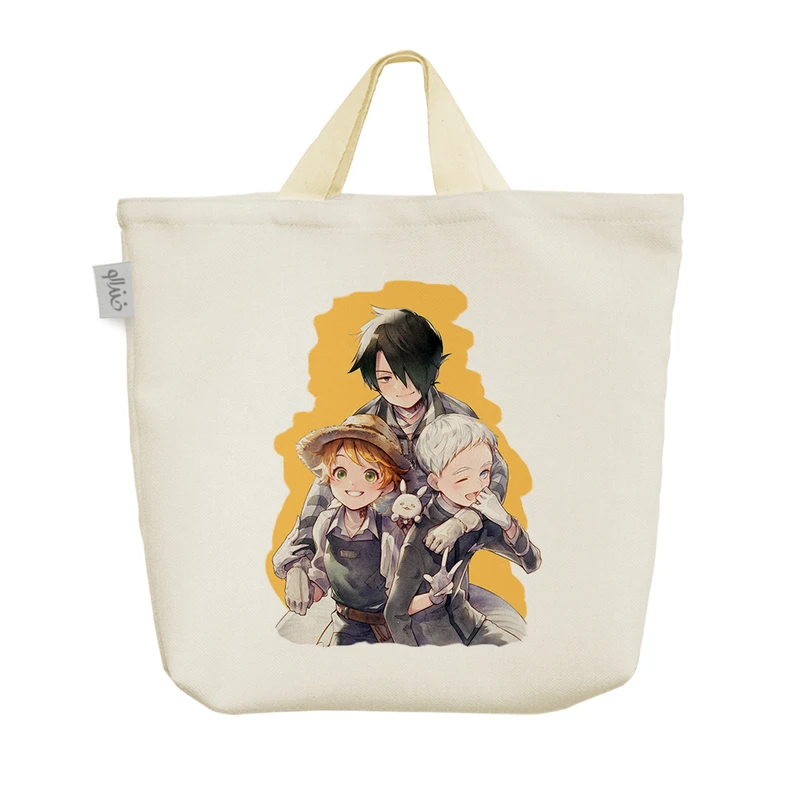 ساک خرید خندالو مدل ری نورمن اما انیمه ناکجاآباد موعود کد 1143