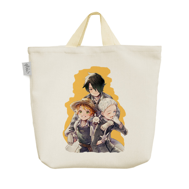 ساک خرید خندالو مدل ری نورمن اما انیمه ناکجاآباد موعود کد 1143