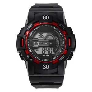 ساعت مچی دیجیتال مدل اسپرت تک زمانه کرنوگراف بند پیو کد ۶