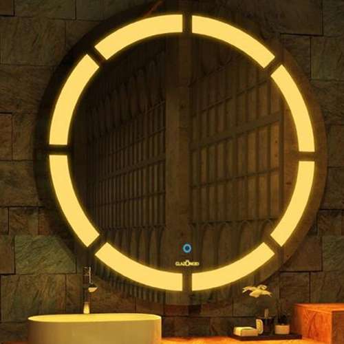  اینه بک لایت پدیده پلاس مدل تک دایره