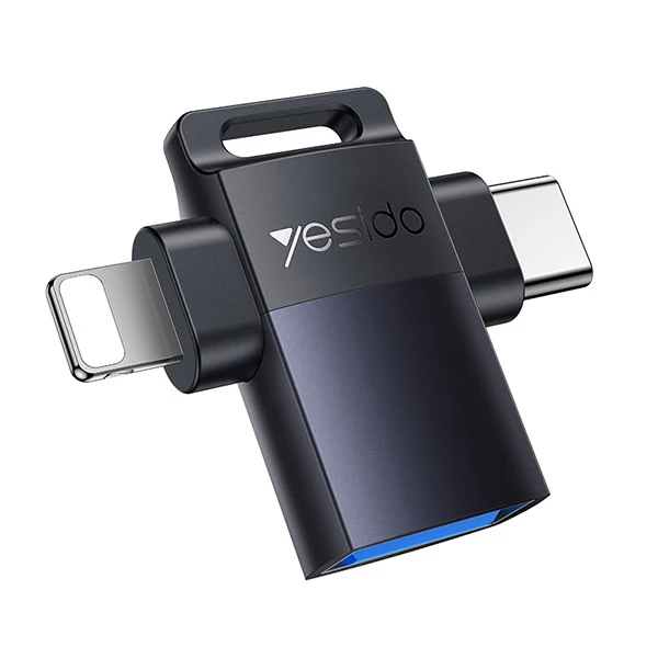 مبدل USB-C  به لایتنینگ OTG یسیدو مدل GS35