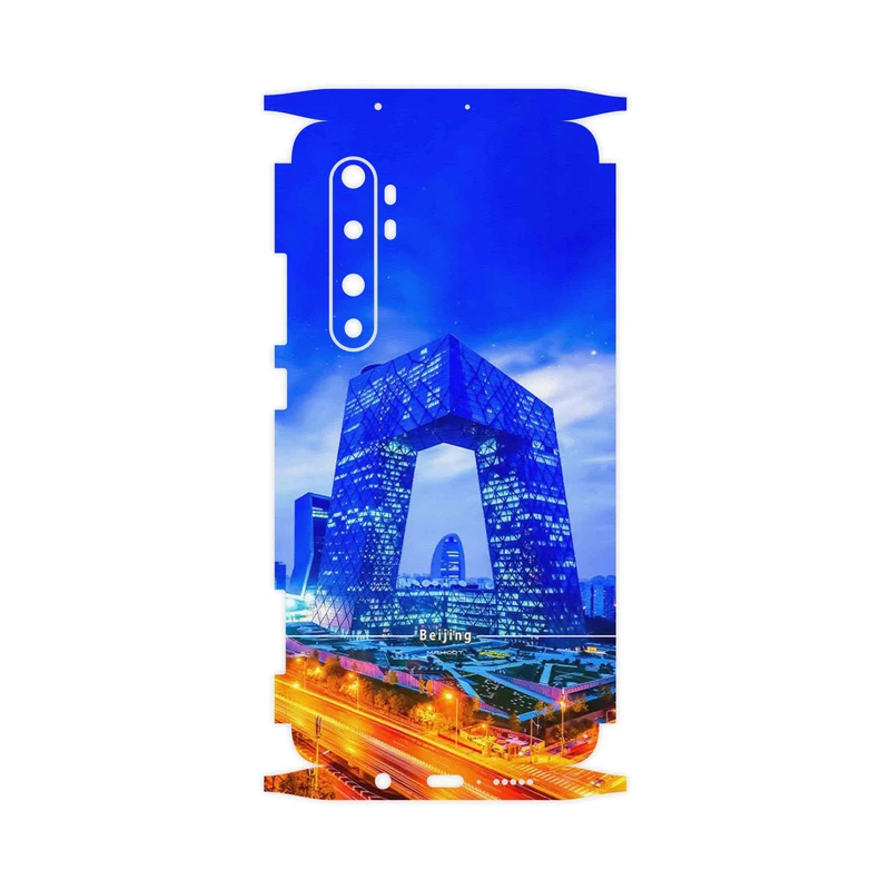 برچسب پوششی ماهوت مدل Beijing city-FullSkin مناسب برای گوشی موبایل شیائومی Mi Note 10 Lite