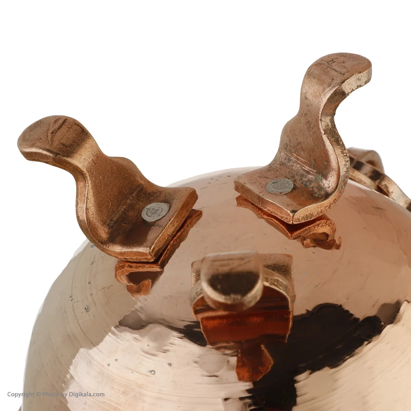 عکس شماره 4 : آجیل خوری مسی زنجان موسوی مدل سه پایه کد 010