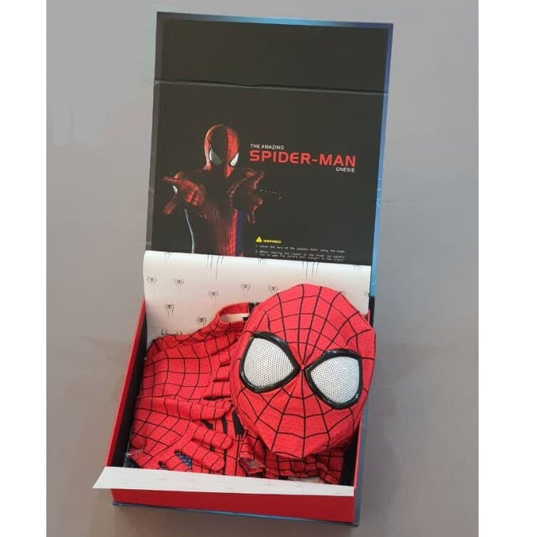 تن پوش مدل لباس مرد عنکبوتی کد N - 7/8