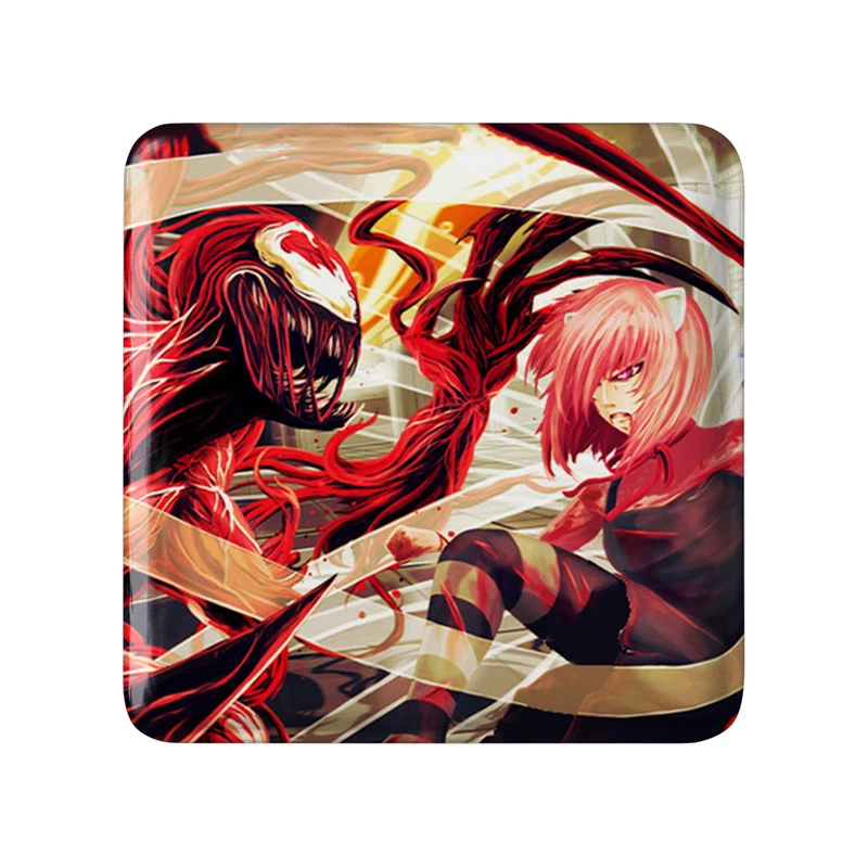 مگنت خندالو طرح لوسی انیمه الفن لید مدل مربعی کد 32183