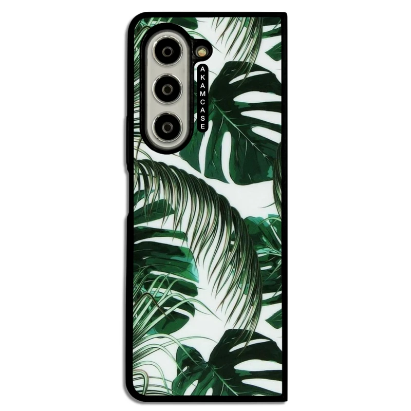 کاور آکام مدل AMC-WSGZFOLD5-LEAVES-21 مناسب برای گوشی موبایل سامسونگ Galaxy Z Fold 5