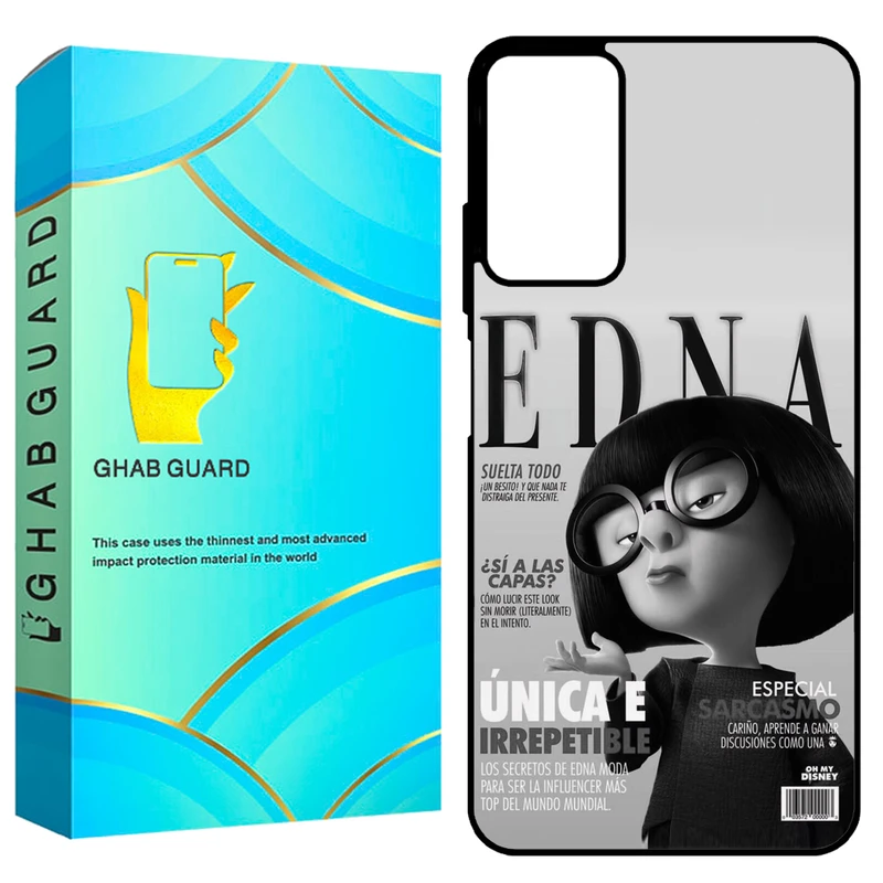 کاور قاب گارد طرح Edna مدل GCHPN11P مناسب برای گوشی موبایل شیائومی  Redmi Note 11 Pro 4G / Redmi Note 11 Pro 5G / Redmi Note 12 Pro 4G