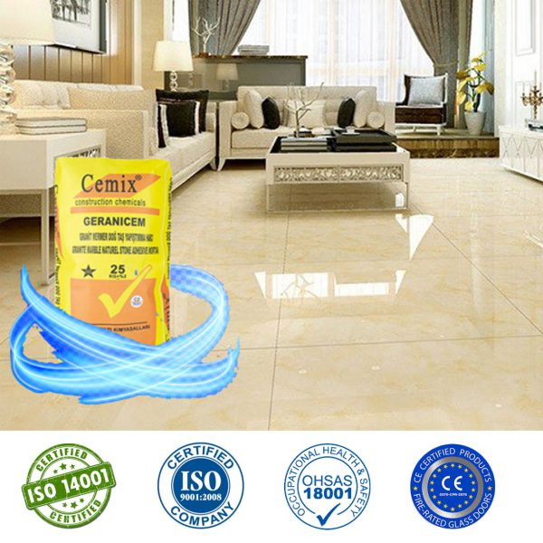 چسب پودری کاشی سمیکس مدل گرانیسم وزن 25 کیلوگرم