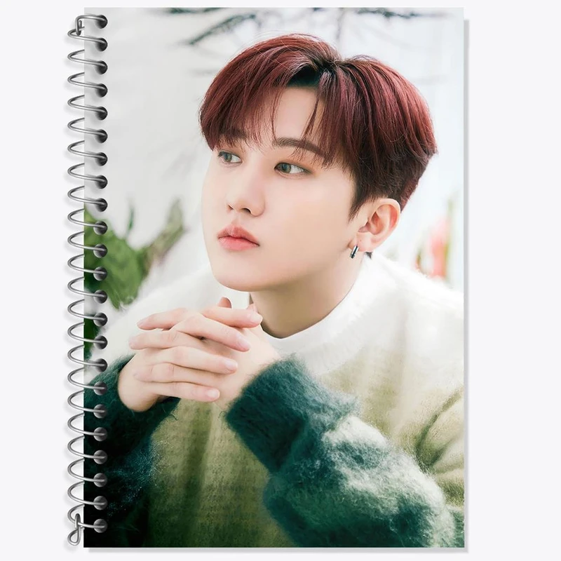 دفتر زبان 50 برگ خندالو مدل دو خط طرح چانگبین گروه استری کیدز Stary Kids کد 16937