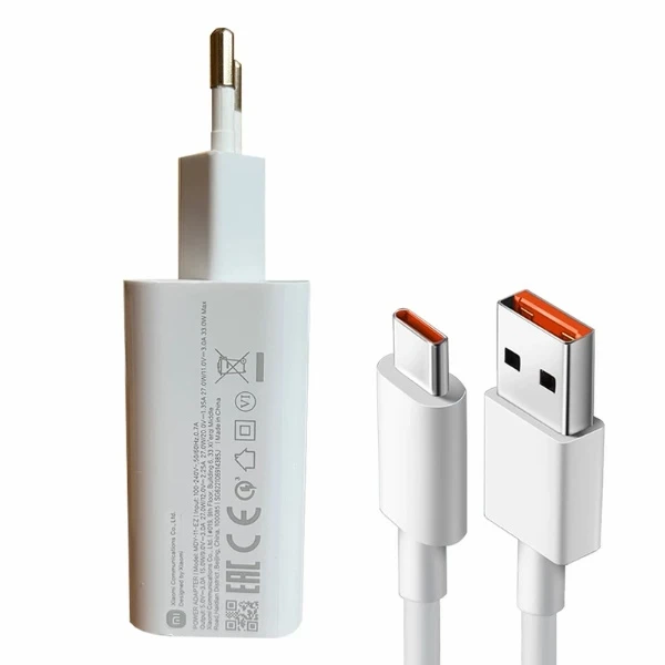  شارژر دیواری معلم مدل Note 124G به همراه کابل USB-C