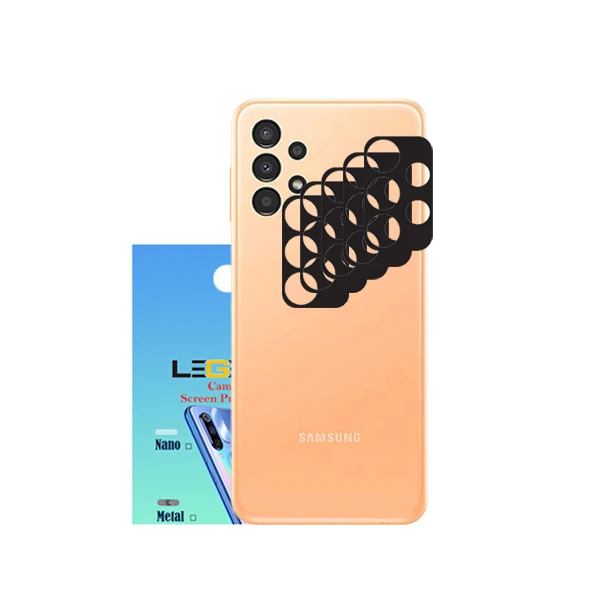 محافظ لنز دوربین فلزی مدل LEGEND مناسب برای گوشی موبایل سامسونگ GALAXY A13 بسته 5 عددی 