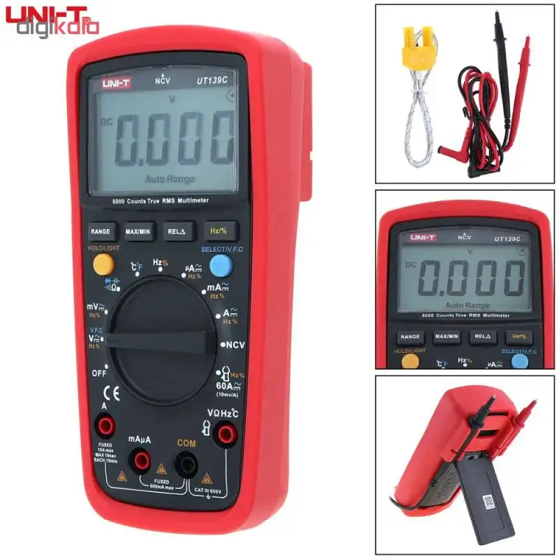 مولتی متر دیجیتال یونی-تی مدل UT139C