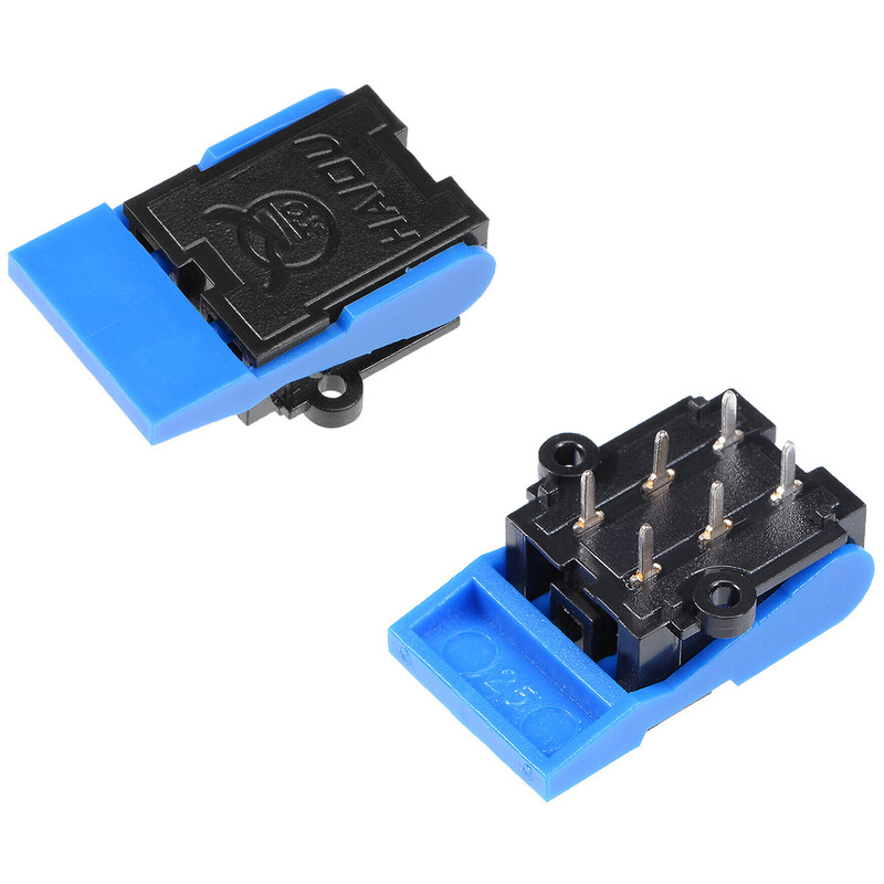 شاسی قطع و وصل تلفن مدل 6PIN-Telephone.Hook.Switch بسته 10 عددی