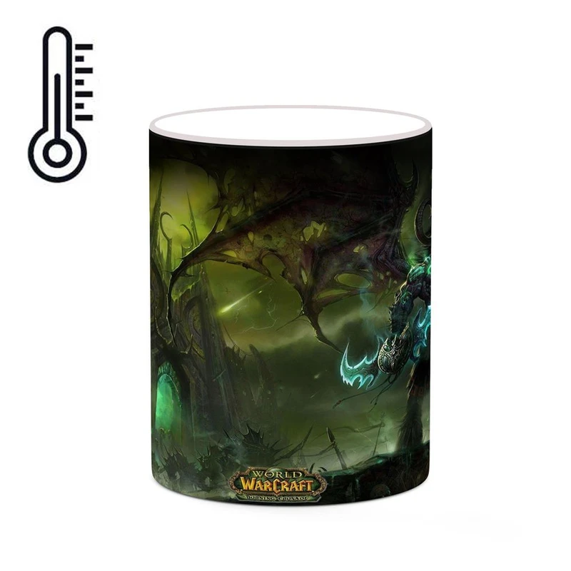 ماگ حرارتی کاکتی مدل بازی وارکرفت World Of Warcraft کد mgh31375