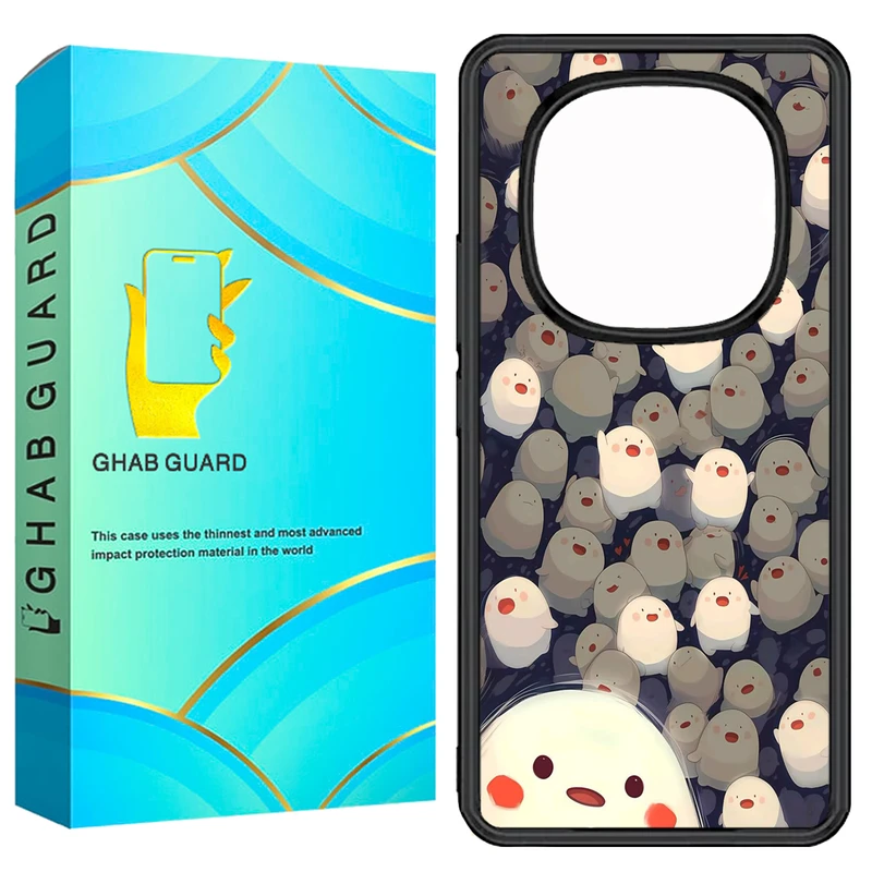 کاور قاب گارد طرح عروسکی مدل GN14P مناسب برای گوشی موبایل شیائومی Redmi Note 14 Pro 5G / Note 14 Pro Plus 5G