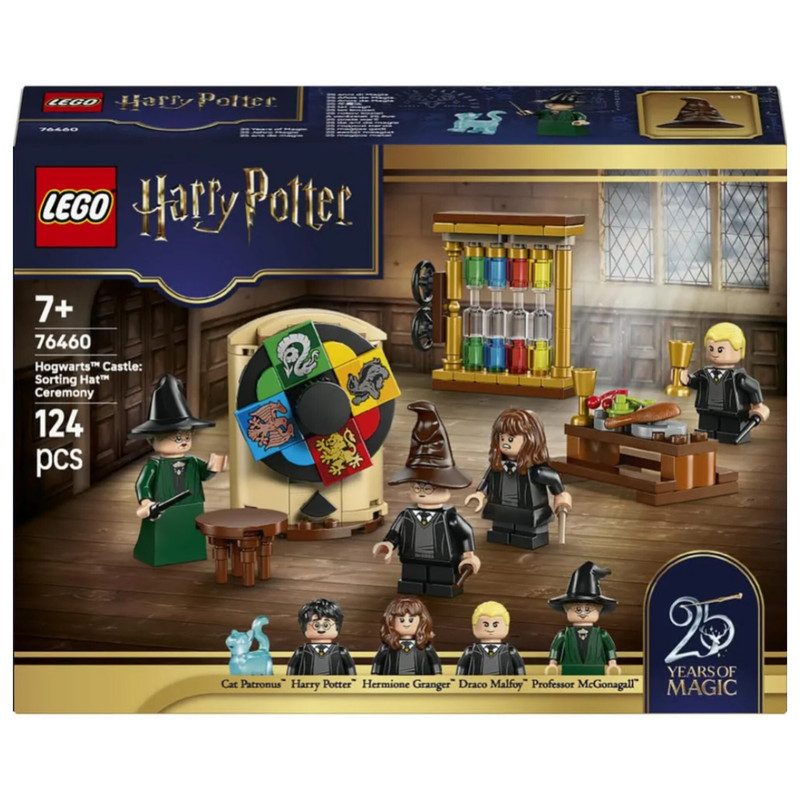 لگو ۱۲۴ تکه سری هر‌ی‌پاتر مدل Hogwarts Castle: Sorting Hat Ceremony کد 76460
