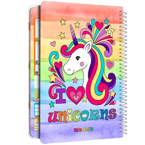 دفتر برنامه ریزی مستر راد طرح یونیکورن مدل تک شاخ کد Unicorn 1693