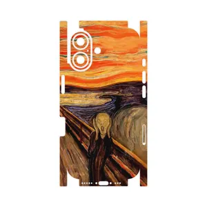 MAHOOT The Scream of Munch-FullSkin Cover Sticker for Apple iPhone 16