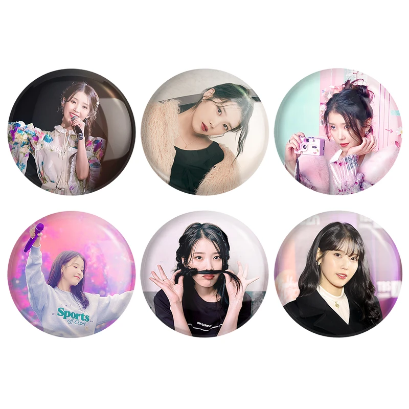  مگنت خندالو طرح آیو IU کد 1151B مجموعه 6 عددی