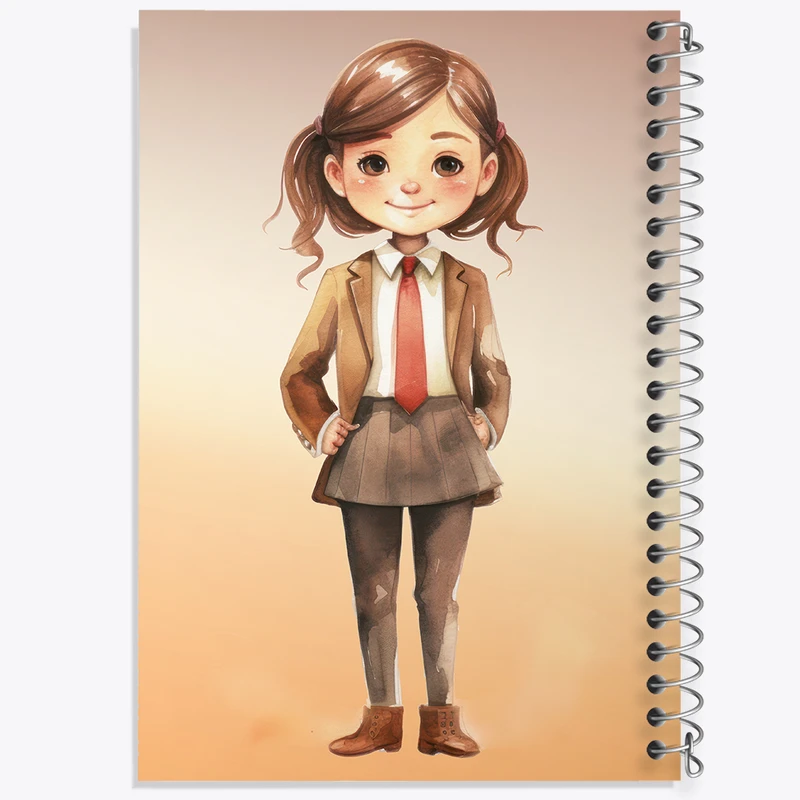 دفتر لیست خرید 50 برگ خندالو طرح دخترانه کد N2227