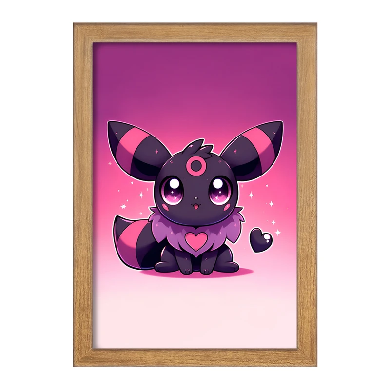 تابلو خندالو مدل انیمه پوکمون (pokemon) کد F7197