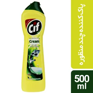 کرم تمیزکننده چند منظوره سطوح سیف مدل Lemon مقدار 500 گرم