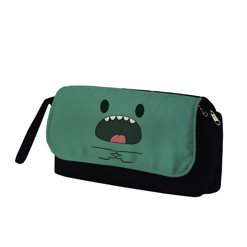 کوله پشتی مدل استیکر کارتونی به همراه جامدادی