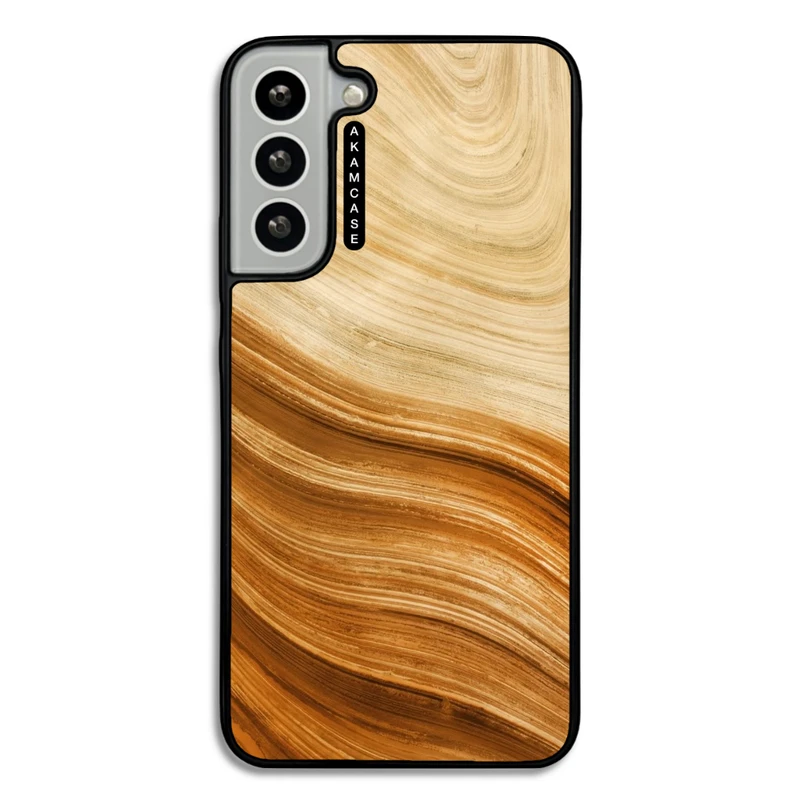 کاور آکام مدل AMC-WSGS22P-WOOD-27 مناسب برای گوشی موبایل سامسونگ Galaxy S22 Plus