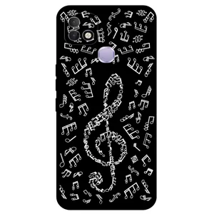 Megafone Musical Note 1370 Cover For Infinix Hot 10i