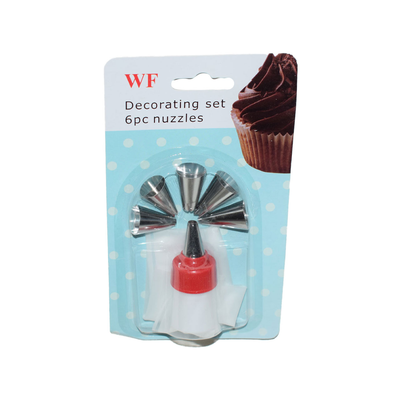 قیف خامه زن مدل WF مجموعه 6 عددی 