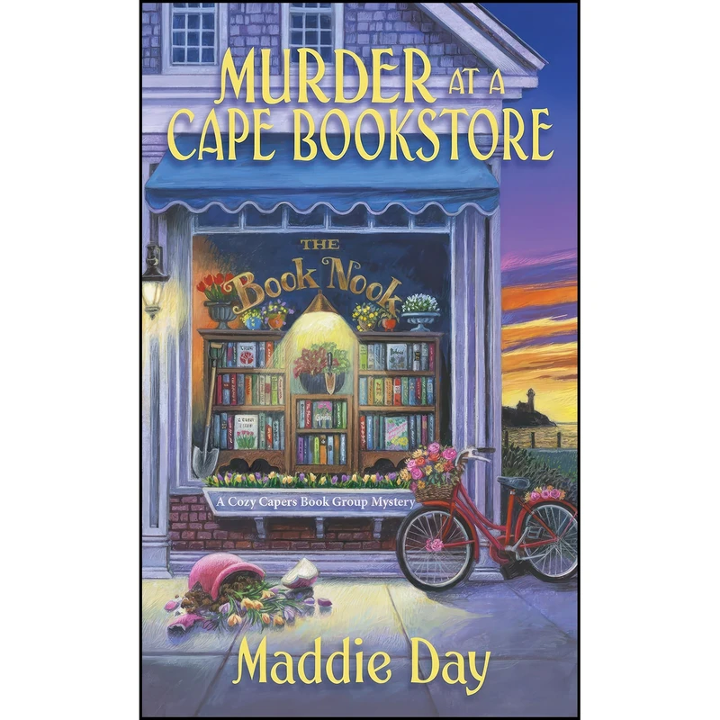 کتاب Murder at a Cape Bookstore  اثر Maddie Day انتشارات Kensington Cozies