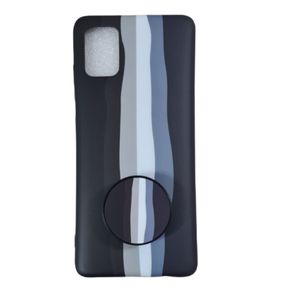 نقد و بررسی کاور طرح رنگین کمان کد 719 مناسب برای گوشی موبایل سامسونگ Galaxy A71 به همراه پاپ سوکت توسط خریداران