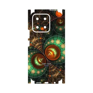 MAHOOT Mathematical Geometric Shape 3-FullSkin Cover Sticker for Honor X5b Plus
