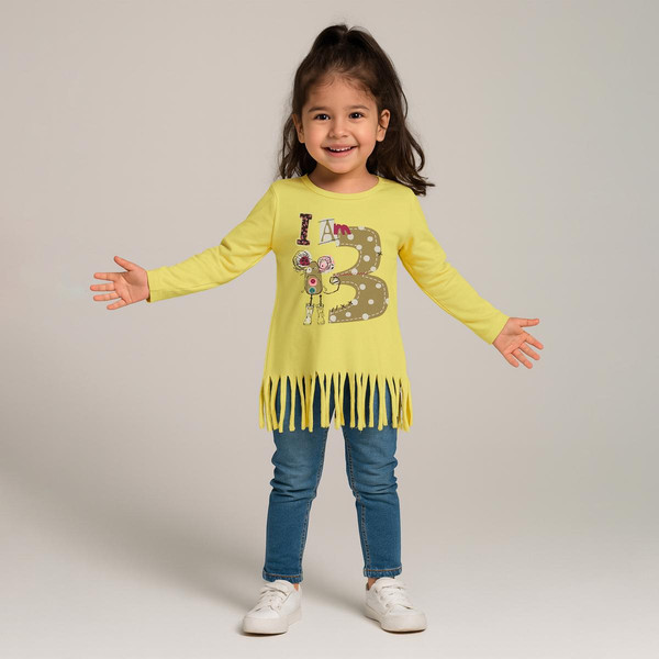 تی شرت دخترانه سون پون مدل 1391350-19