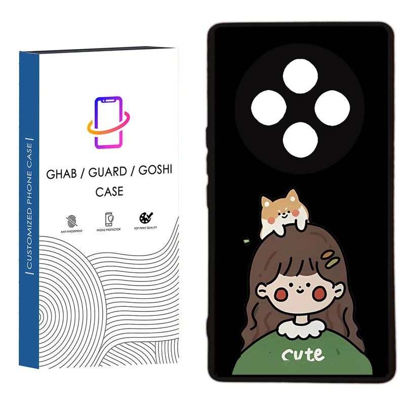 کاور قاب گارد گوشی طرح دخترانه کد 59 - ROCK مناسب برای گوشی موبایل شیائومی Redmi 14C / Poco C75