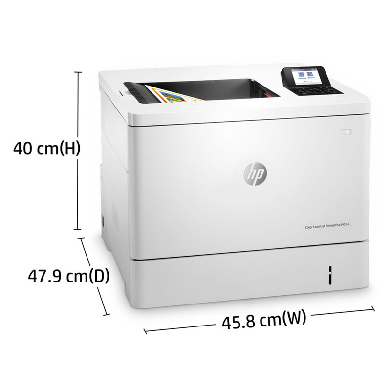 پرینتر لیزری رنگی اچپی مدل LaserJet Enterprise M554dn