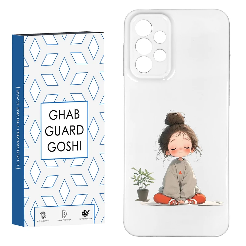 کاور قاب گارد گوشی طرح فانتزی دختر ملوس  کد HARD-011   مناسب برای گوشی موبایل سامسونگ GALAXY A73