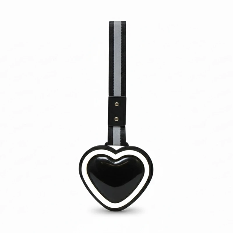 آویز تزئینی خودرو مدل سوریکاوا چراغدار whit طرح قلب