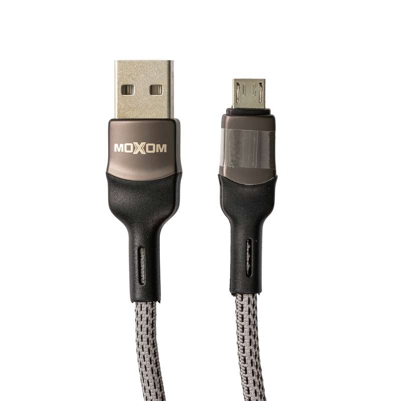 کابل تبدیل USB به microUSB موکسوم مدل MX-CB09 طول 1 متر