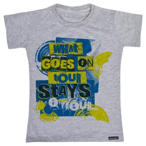 تی شرت آستین کوتاه پسرانه 27 مدل Tour کد MH443