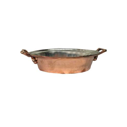 ماهیتابه مسی مدل چکشی کد 48