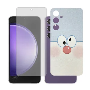 Glass Together model transparent Screen Protector Suitable for Samsung Galaxy S23 FE Mobile Phone with Back cover sticker