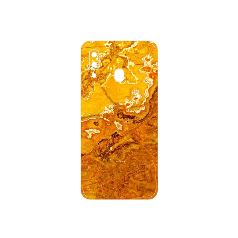 برچسب پوششی ماهوت مدل Gold Marble مناسب برای گوشی موبایل سامسونگ Galaxy A40