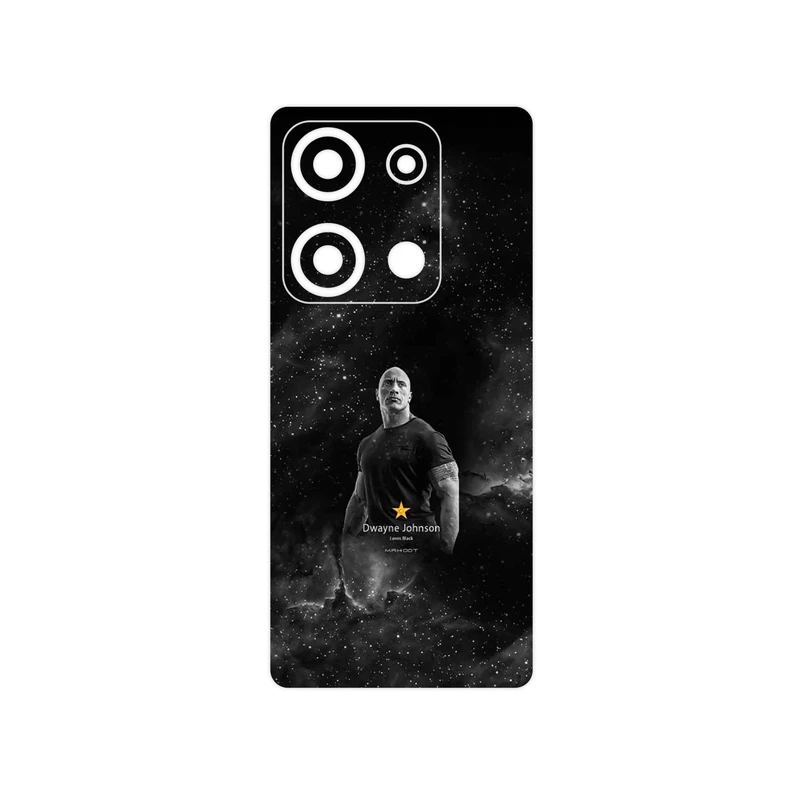 برچسب پوششی ماهوت مدل Dwayne Johnson مناسب برای گوشی موبایل شیائومی Redmi Note 14S