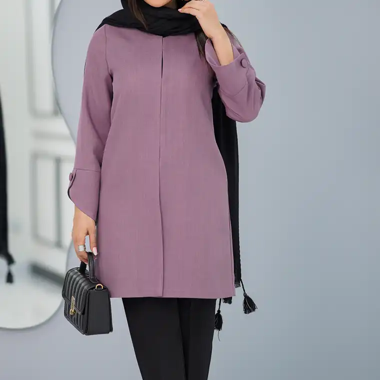 مانتو زنانه السانا مدل ماجده کد 180273